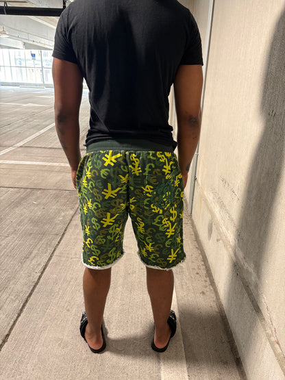 'Vert' Mettre Shorts